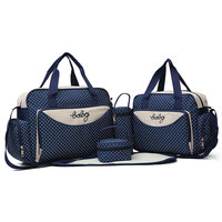 Ensemble de sacs pour bébé 5 pièces/ensemble, sac de voyage pour maman, sac à couches, sac de maternité, sac d'hôpital, sac de voyage multifonction pour bébé