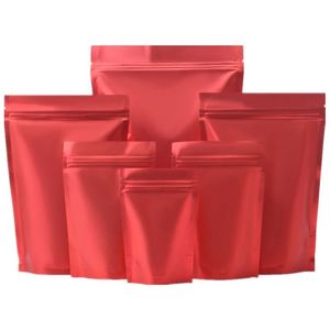 Bolsas de Almacenamiento de Alimentos de Aluminio con Cierre Zip, Impresas con Logotipo Personalizado, 14x20cm, para Envasado de Té, Paquete Promocional - Product Image 1