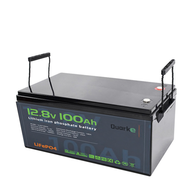 12V 100Ah/200Ah LiFePO4 Lithium Battery, 3000+ Cycles Deep Cycle, for Solar RV Marine Off-grid