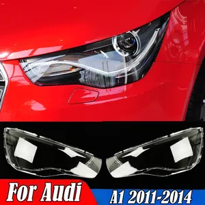 ฝาครอบไฟหน้ารถสำหรับ A1 2011 2012 2013 2014 โคมไฟหน้ากระจกใสไฟรถอัตโนมัติเปลี่ยนอุปกรณ์เสริม - Product Image 1