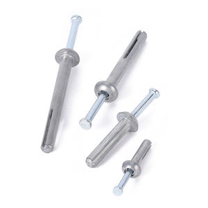 Rivets à tête hexagonale en <span class=keywords><strong>acier</strong></span> galvanisé avec rondelle hexagonale pour ancrage dans le béton - Impérial/Métrique - Product Image 1