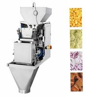 Machine d'emballage de poudre de haute précision de chine, machine d'emballage de pesée linéaire pour café/litière de chat/petits aliments