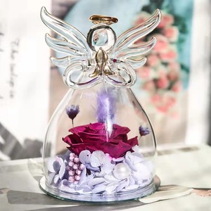 Lovebay - Oferta Especial para el Día de San Valentín y el Día de la Madre, Flor Eterna <span class=keywords><strong>Encantada</strong></span>, Rosa Preservada Hecha a Mano, Regalo Exquisito - Product Image 4