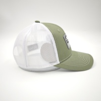 Gorra Trucker Richardson 112 Personalizada, 6 Paneles, Malla Trasera, Cierre a Presión, Alto Rendimiento, Alta Calidad, para Hombre, Golf, Deportes
