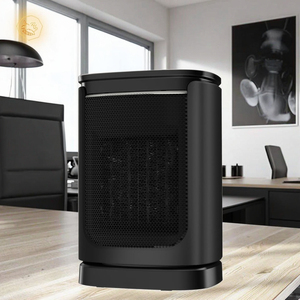 Calentador de ventilador térmico eléctrico portátil de 1500W con 2 configuraciones de calor y protección contra sobrecalentamiento para habitación pequeña del hogar - Product Image 3