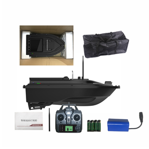 Bateau à appâts télécommandé GPS 2026 avec grand entonnoir, portée de 400 m, capacité de charge de 1,5 kg pour un déploiement précis des appâts, pêche à la carpe - Product Image 4