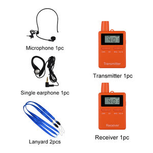 2403-2483Mhz RC2401 Reiseleiter zum Führen von Touren Wireless Explainer Lässt Touristen jedes Wort hören - Product Image 3