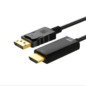 Displayport a HDTV, puerto de pantalla de 1,5 m a un HD-MI, cable DP a HD-MI