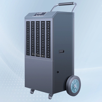 FREEAIR Nouveau Déshumidificateur Commercial Portable Intelligent à Affichage Numérique 90L/J avec Compresseur Rotatif et Garantie 1 An pour Atelier