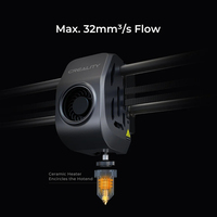 Impresora 3D K1 Max Speedy, Nueva, 1 Año de Garantía, Velocidad Máxima de 600 mm/s, Nivelación Automática sin Manos, Plataforma Calefactada, Extrusor de Doble Engranaje