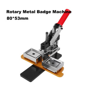 Tự làm tủ lạnh nam châm nút Máy làm hình chữ nhật ảnh nam châm và nút nhựa Điều kiện Mới - Product Image 5