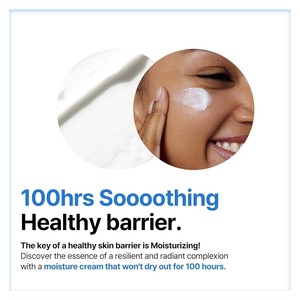 Crème hydratante Safe <span class=keywords><strong>Derma</strong></span> 24X apaisante avec D-Panthenol, probiotiques, bêta-sitostérol, hydratation longue durée, protection de la barrière cutanée - Product Image 3