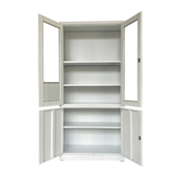 Bibliothèque en acier classeur diviseurs réglables livre papier archive système de stockage pour bureau à domicile chambre cuisine entrepôt utilisation