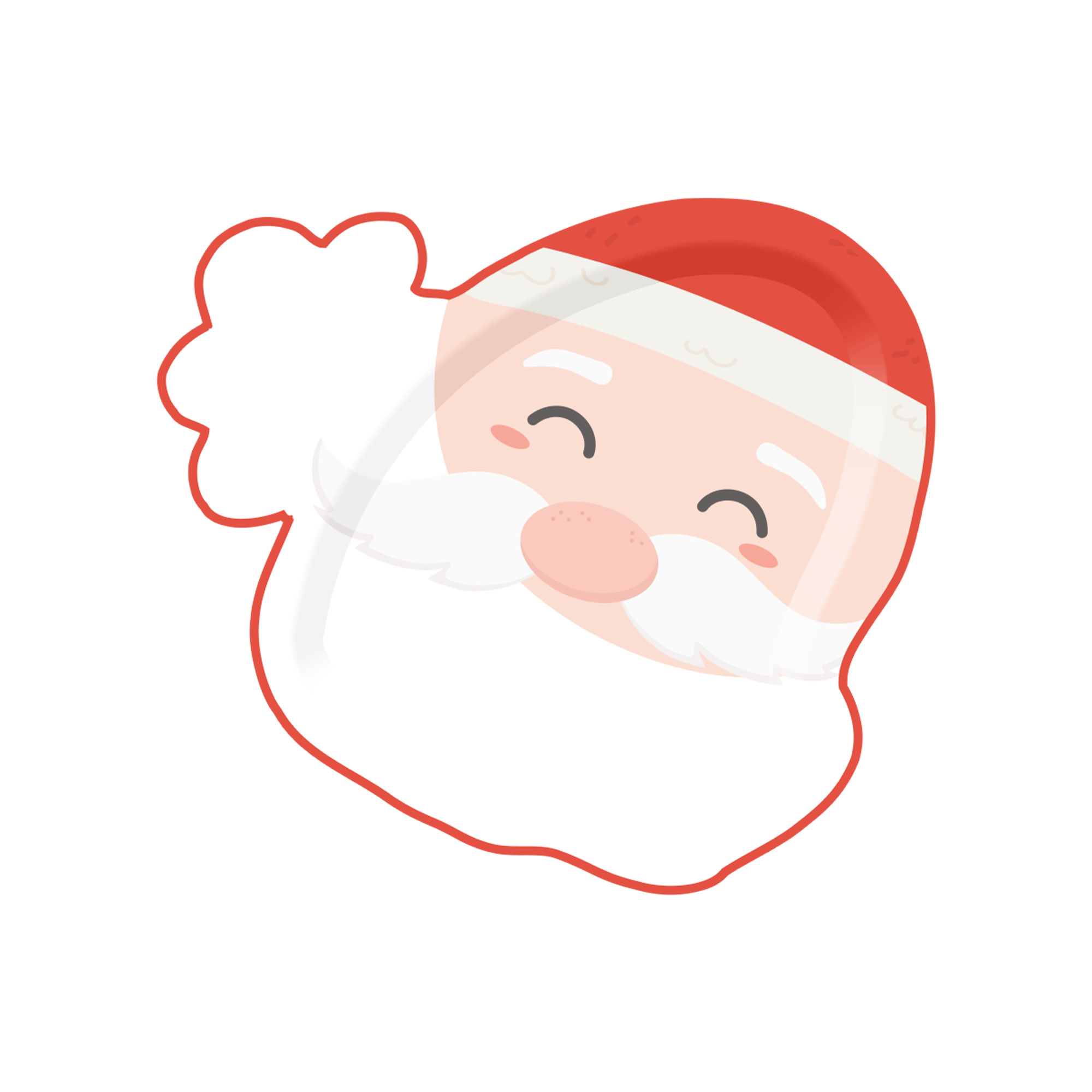 Plato de papel de 10.5 pulgadas * 8 unidades