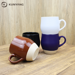 Fabricant de tasses à café personnalisées en gros Tasse à café en <span class=keywords><strong>céramique</strong></span> avec <span class=keywords><strong>engobe</strong></span> - Product Image 1