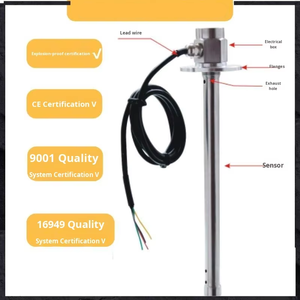 कार जनरेटर तेल टैंक अनुकूलन के लिए c606 लंबे रन 304 स्टेनलेस स्टील कैपेसिटिव तेल स्तर सेंसर तरल/पानी स्तर मीटर - Product Image 3
