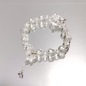 Trendy Colorful <b>Beaded</b> <b>Bracelet</b> Crystal Fox Charm <b>Bracelet</b> for Girl Colorful Handmade Stone Glaze Bangles Butterflies <b>Bracelet</b> - Product Image 2