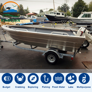 Bateau <span class=keywords><strong>de</strong></span> pêche en aluminium KinOcean <span class=keywords><strong>de</strong></span> 16 pieds, meilleur bateau <span class=keywords><strong>de</strong></span> ski nautique pour la pêche au bar, à vendre pour les eaux océaniques, ensemble combiné <span class=keywords><strong>de</strong></span> surf, moteur, capacité <span class=keywords><strong>de</strong></span> 4 personnes - Product Image 3