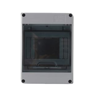 Boîtier de Tableau de Distribution Électrique JOHNN Série HT IP65 Certifié CE, Extérieur Étanche en Matériau <span class=keywords><strong>PC</strong></span>, pour Disjoncteurs Miniatures, <span class=keywords><strong>2</strong></span>/5/8/12/15/18/24 Voies - Product Image 4