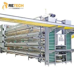 Cage de piles Durable, Type H, coloré, meilleur Design, automatique, convient aux poules - Product Image 1