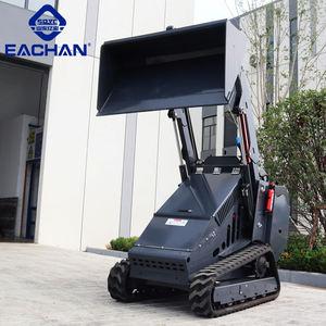 EACHAN Euro 5 Diesel Mini selip Steer Loader pertanian semua medan Crawler selip Steer Loader Orchard Drive hidrolik Skid Steer Loader - Product Image 5