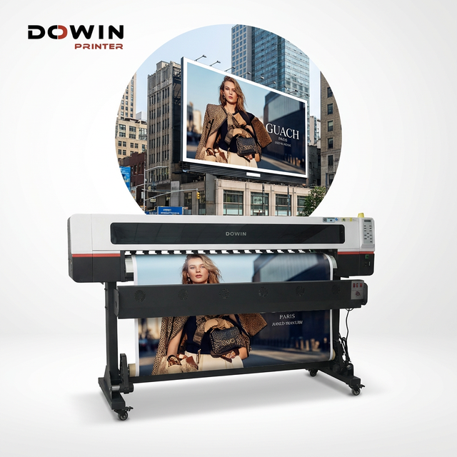 Digital Printer 1.6m 1.8m I3200 Large Format Plotter Canvas Flex Banner Printing Machine Eco Solvent Printer