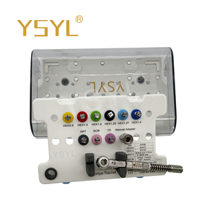 Kit d'implants dentaires universel de 11 pièces pour le serrage des vis d'abutment, compatible Osstem, Nobel, Anthogyr, en gros - Product Image 4