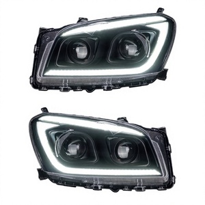 CATB 2009-2012 Conjunto de Faros Delanteros <span class=keywords><strong>LED</strong></span> Completos, Lente de Proyector de Doble Haz, Alta Luminosidad, 100W, 12V, Enchufar y Usar - Product Image 4