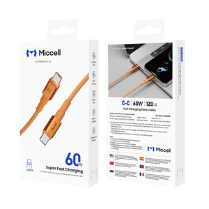 สายชาร์จเร็ว Miccell Durable 60W 3A ผลิตจากโลหะผสมสังกะสี พร้อมสายถักไนลอน สายดาต้า SR สำหรับชาร์จ <span class=keywords><strong>iPhone</strong></span> และ Android - Product Image 2