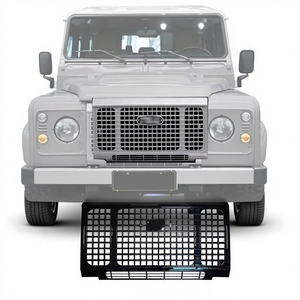 Piezas de automóviles de alta calidad, rejilla delantera de coche, negro brillante para Land Rover Defender 90 110 130, accesorios exteriores, piezas de repuesto para carrocería - Product Image 1