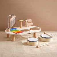 Wooden Educational Baby Montessori Musical Percussion Instruments for Children Toy Musical Instruments