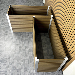 SONSILL Most Popular Durable Eco-Friendly Natural Wood Wpc <strong>Board</strong> Drainable <strong>Raised</strong> <strong>Garden</strong> <strong>Vegetables</strong> Grass Flowers Beds Modern - Product Image 1