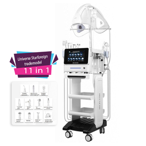 High Quality Hydra Beauty Feet <b>Machine</b> 11 in 1 Oxygen Hydro Dermabrasion <b>Microcurrent</b> Technology Multifunctional Facial - Product Image 1