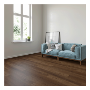 Revêtement de sol SPC imperméable de 9 pouces de large 7mm 6mm 20mil Planche de vinyle flottante LVP avec sol de 6mm pour zones humides - Product Image 1