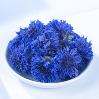 Rote und blaue Kornblumenblütenblätter, organisch, natürlich getrocknet, für Kuchendekoration, als Topping, für Kerzen, Hochzeitskonfetti