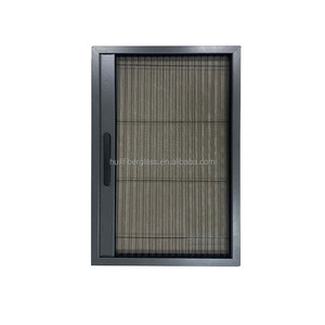 Không gỉ plisse 16mm 18 mm lưới plisse flyscreen lưới côn trùng màn hình gấp bay Màn hình accordion xếp li muỗi <span class=keywords><strong>Net</strong></span> - Product Image 5