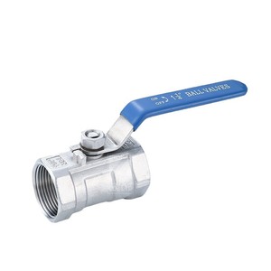 Válvula de bola de acero inoxidable de una pieza 201 304 316 con rosca interna de 4/8/6/8/1 pulgada DN15 para tubería de agua - Product Image 1