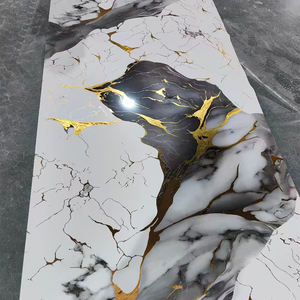 Pannelli in PVC Effetto Marmo Lucido 1220*2440mm*3mm con Protezione UV, Design alla Moda <span class=keywords><strong>per</strong></span> <span class=keywords><strong>Rivestimenti</strong></span> <span class=keywords><strong>Murali</strong></span> di Hotel - Product Image 4