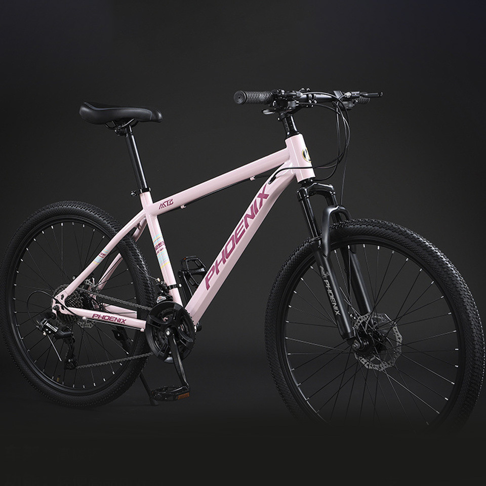 ZR black tire - light pink (three-spoke wheel)