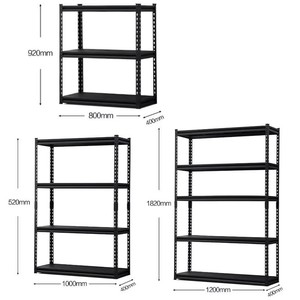 5 Tier Boltless Shelving Heavy Duty <b>Rack</b> Workshop Storage <b>Rack</b> Metal Shelves <b>Garage</b> Shelving Unit - Product Image 1