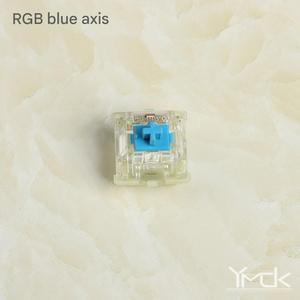 Interrupteurs de <span class=keywords><strong>clavier</strong></span> mécanique MX transparents RVB personnalisés DIY (noir <span class=keywords><strong>rouge</strong></span> brun <span class=keywords><strong>bleu</strong></span> argent silencieux rose) - Product Image 5