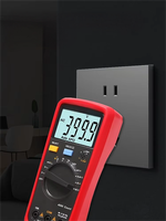 Multimeter Digital Unilide UT136B+ Presisi Tinggi Tiga Setengah Posisi Akurat Layar Digital Anti-Bakar untuk Rumah Tangga