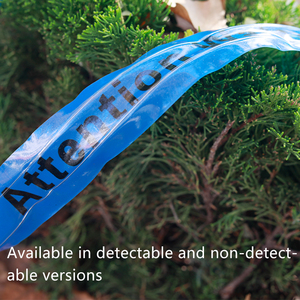 Nastro di sicurezza per tubi magnetici rilevabili in sotterraneo nastro di sicurezza resistente alle intemperie nastro di segnalazione resistente all'acqua - Product Image 3