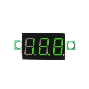 Voltmetro a 3 fili a tre fili 0.36 pollice DC 0V-30V voltmetro moto voltmetro modulo display digitale - Product Image 3