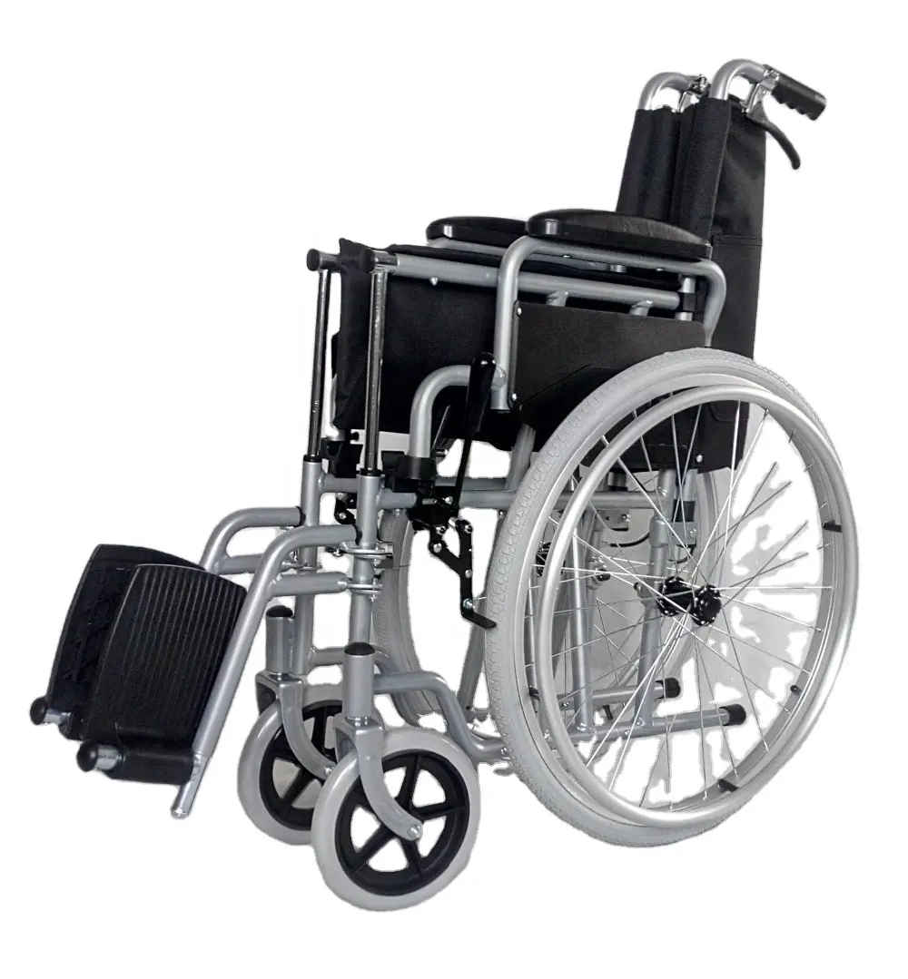 Evrensel standart çelik tekerlekli sandalye avrupa popüler