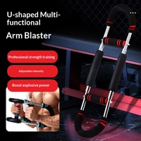 Barra de Ejercicio Multifuncional Ajustable en Forma de U para Músculos del Pecho y Brazos para Hombre, No Plegable, Equipo de Entrenamiento para Uso Doméstico