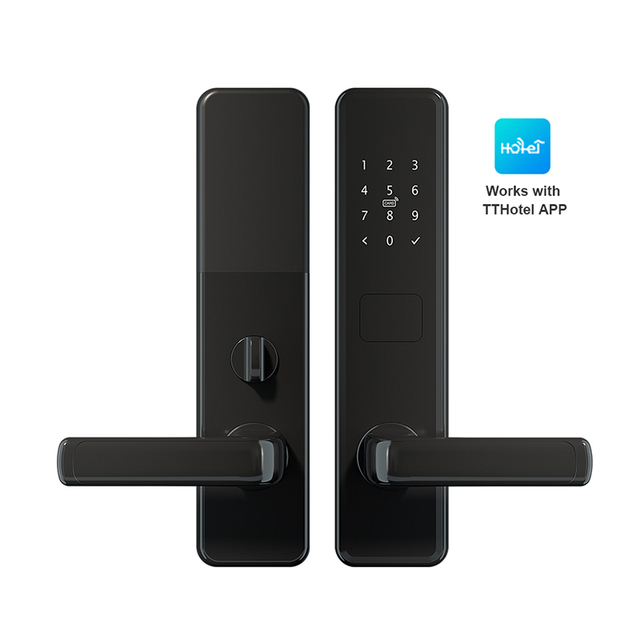 High Security Electronic Card Smart Hotel Door Lock with Aluminum Hotel Room Smart Lock