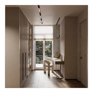 <span class=keywords><strong>Armario</strong></span> de Esquina Moderno Abierto con Ropero Integrado para Dormitorio - Product Image 4