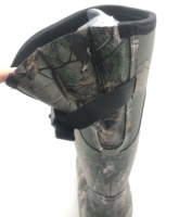 Fujin-bottes d'hiver en néoprène camouflage d'arbre véritable, bottes imperméables et isolées en caoutchouc, pour homme, hautes utilisable pour la chasse, fabrication chinoise