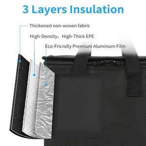 Large Cooler Bags Thermal Insulation Non Woven Bag for Food Delivery - Product Image 4